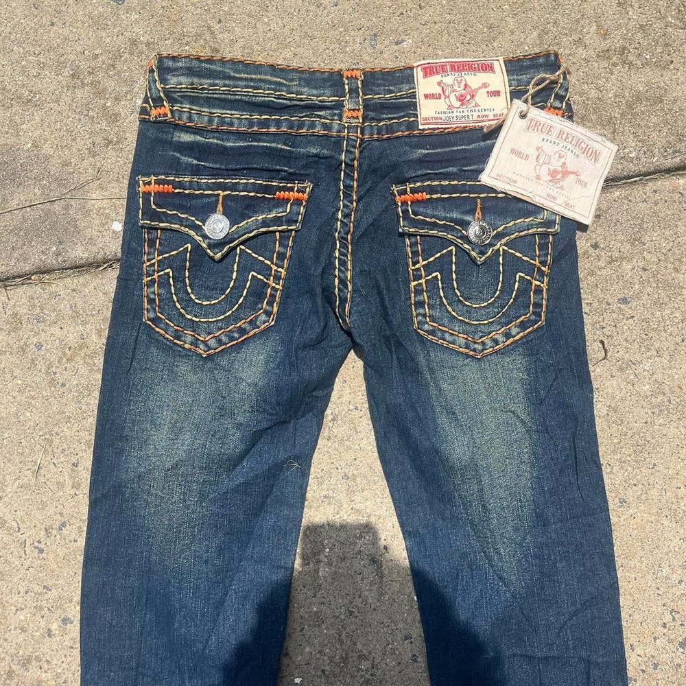 True Religion Joey Super T Falre Pants size 31"